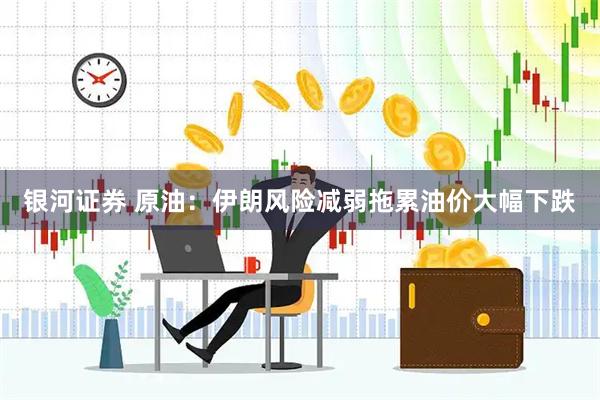 银河证券 原油：伊朗风险减弱拖累油价大幅下跌